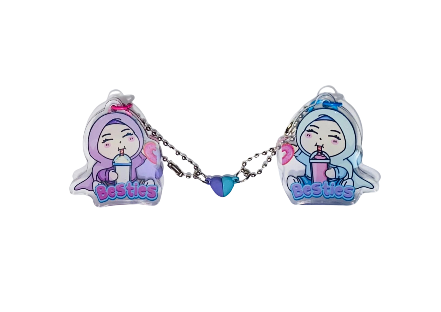 Light-Light Besties Hijubble Keychain (Pair)