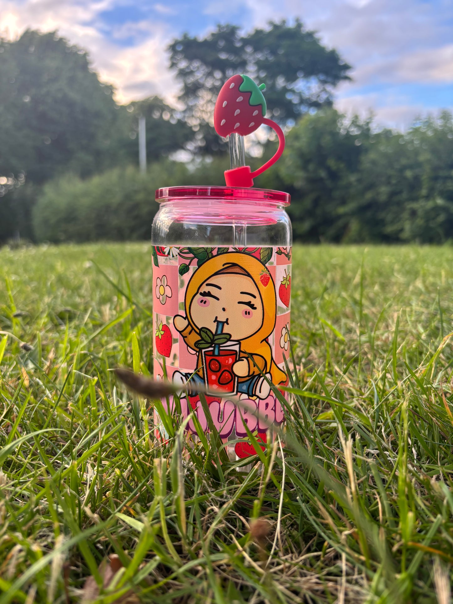 Strawberry Hijubble Tumbler