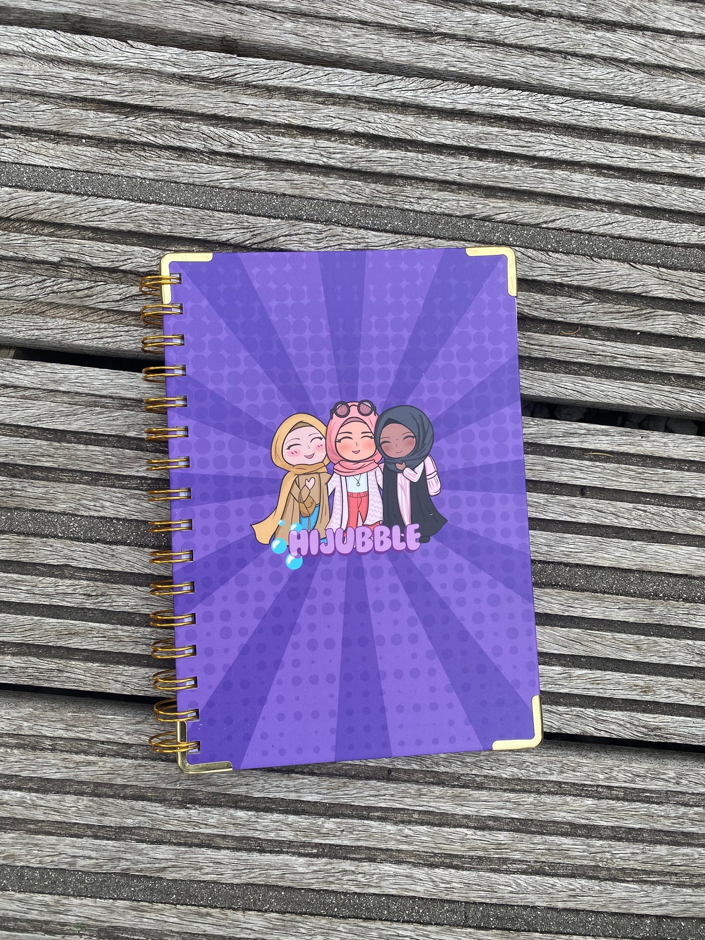 Hijubble stationary pack- purple!