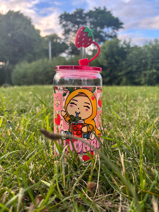 Strawberry Hijubble Tumbler