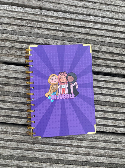 Hijubble stationary pack- purple!