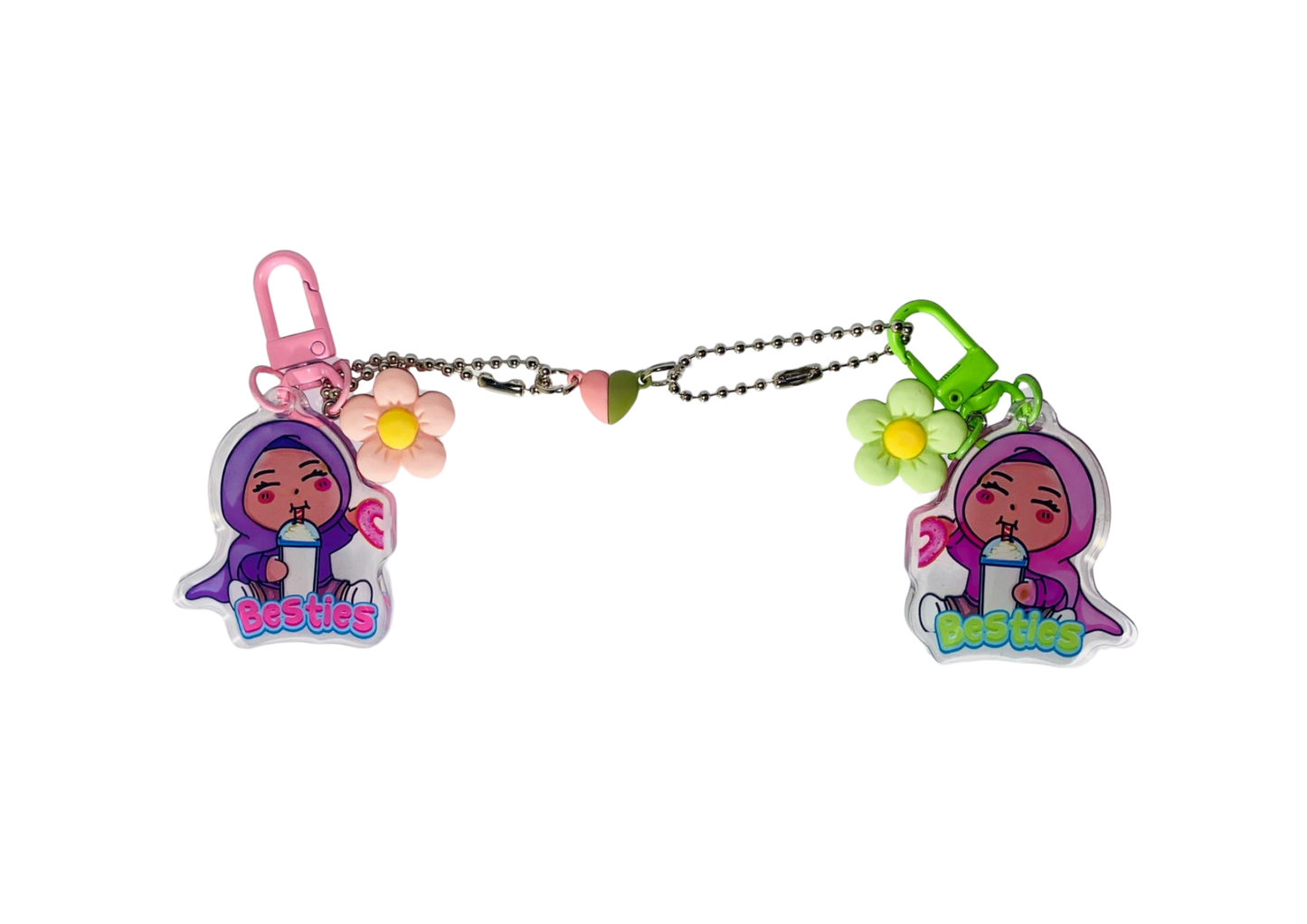 Dark-Dark Besties Hijubble Keychain (Pair)