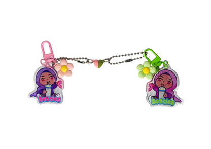 Dark-Dark Besties Hijubble Keychain (Pair)