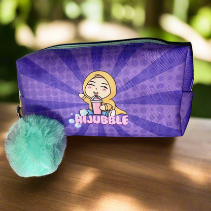 Hijubble Purple pencil case!