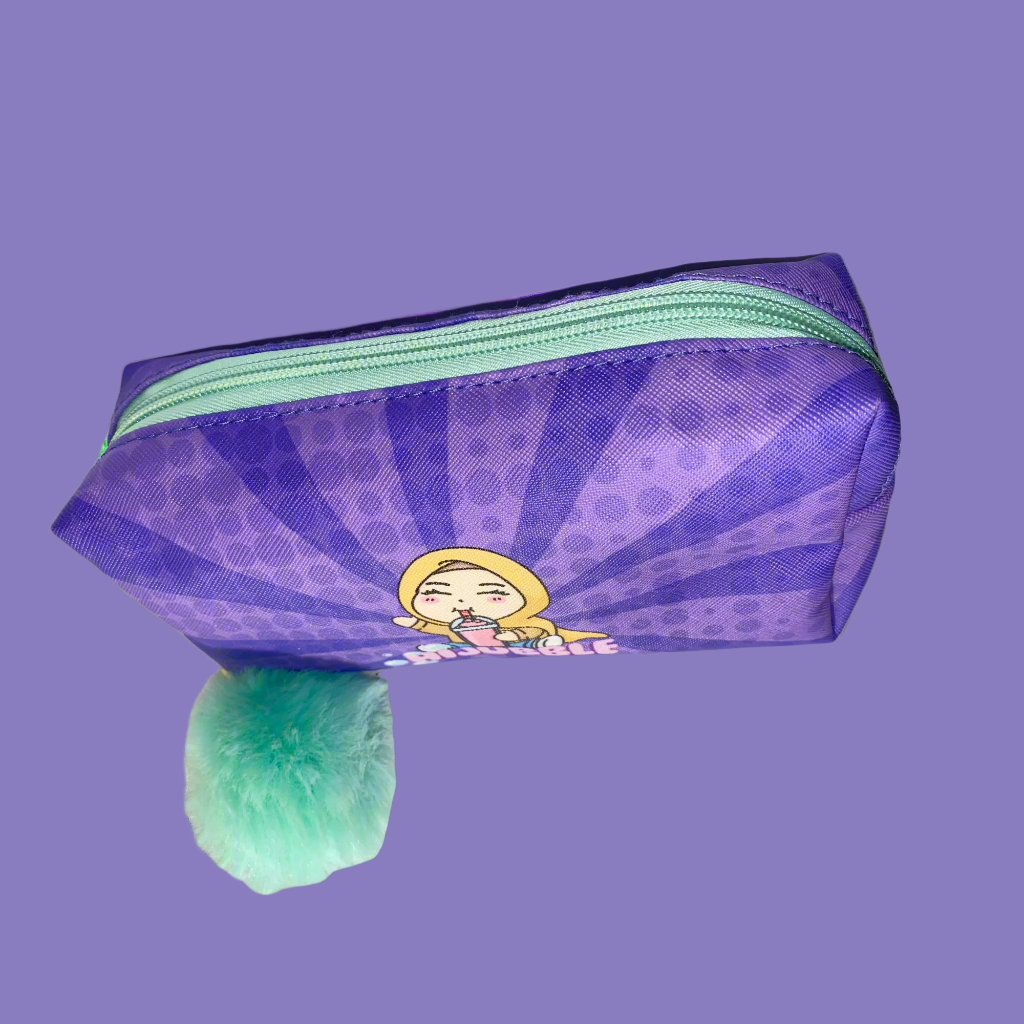 Hijubble Purple pencil case!